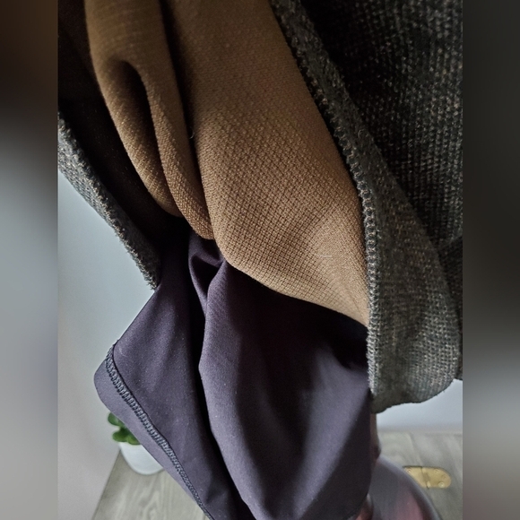 CUE  Australia brown cowl neck dress. Size 14 AUS (10 US) - Picture 5 of 8